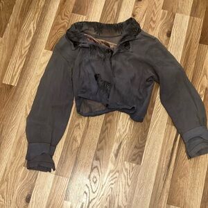 Vintage Edwardian button up Cropped Blouse